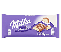 Milka Chocolate-Bubbly White 95g/15