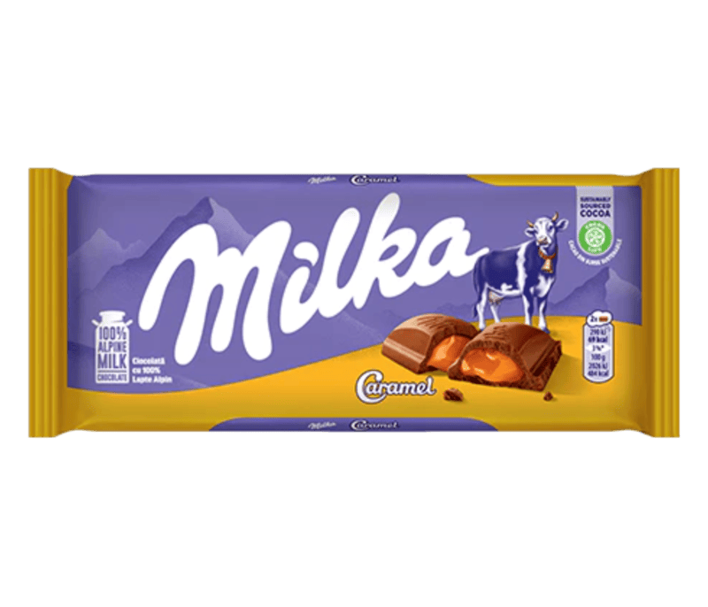 Milka Chocolate-Caramel  100g/18