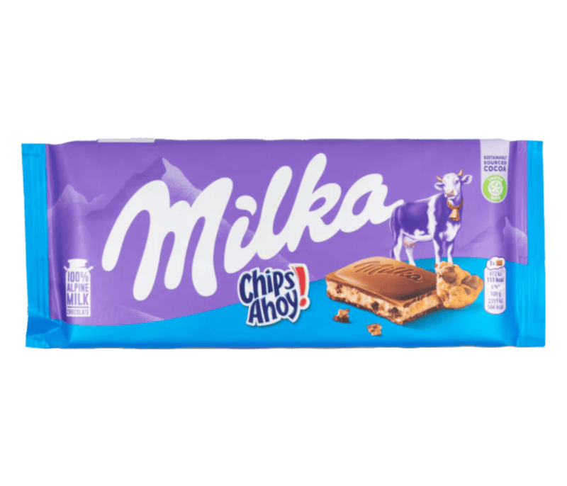 Milka Chocolate-Chips Ahoy 100g/22