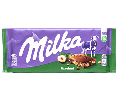 Milka Chocolate-Hazelnut 100g/22