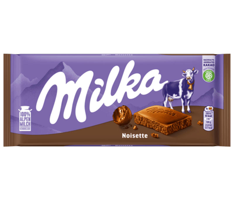 Milka Chocolate-Noisette 100g/23