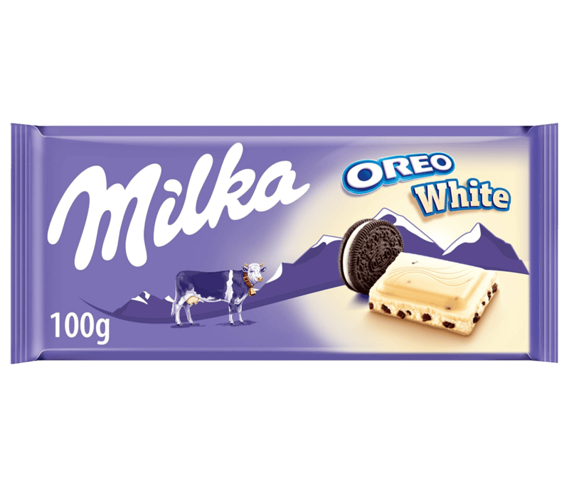 Milka Chocolate-Oreo White 100g/22 Milka Chocolate-Oreo White 100g/22