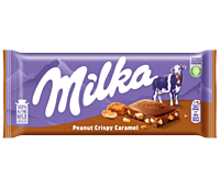 Milka Chocolate-Peanut & Caramel 90g/24