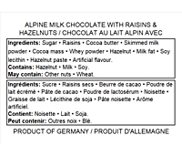 Milka Chocolate-Raisins & Nuts 100g/22 Milka Chocolate-Raisins & Nuts 100g/22