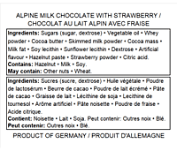 Milka Chocolate - Strawberry Cheesecake 300g/12 Milka Chocolate - Strawberry Cheesecake 300g/12