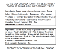 Milka Chocolate-Triple Caramel 90g/20