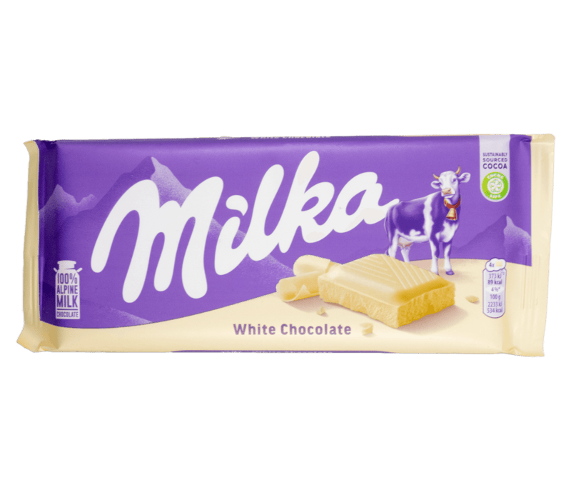 Milka Chocolate-White 100g/22 Milka Chocolate-White 100g/22