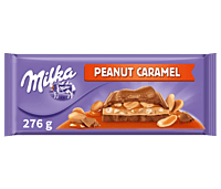 Milka Chocolate - Peanut & Caramel 276g/13 Milka Chocolate - Peanut & Caramel 276g/13