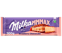 Milka Chocolate - Strawberry Cheesecake 300g/12 Milka Chocolate - Strawberry Cheesecake 300g/12