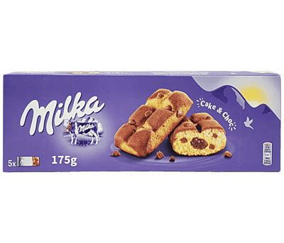 Milka Biscuits-Cake & Choc 175g/16