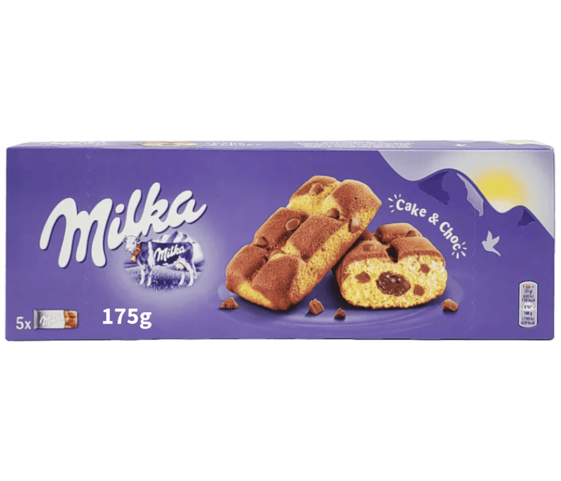 Milka Biscuits-Cake & Choc 175g/16