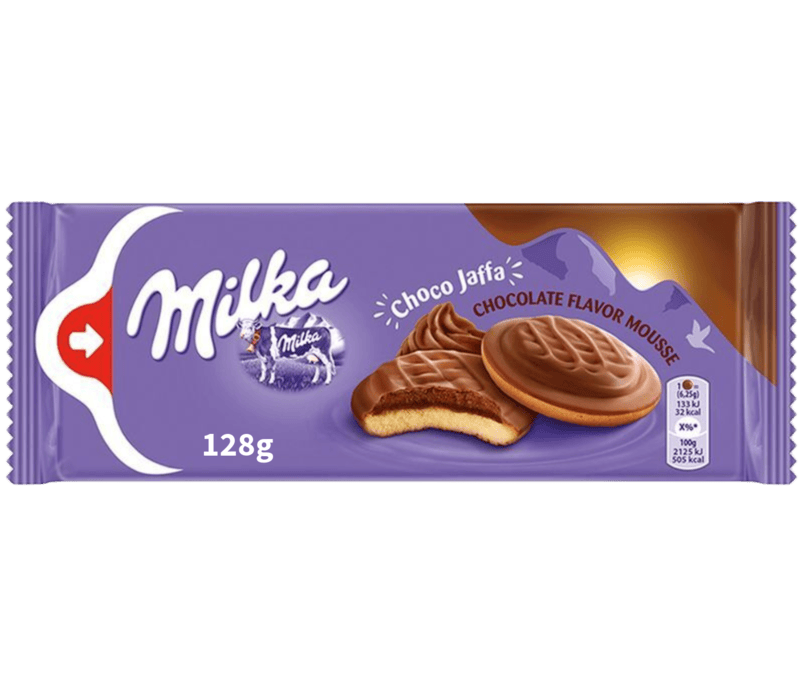 Milka Biscuits-Jaffa Choco Mousse 128g/24