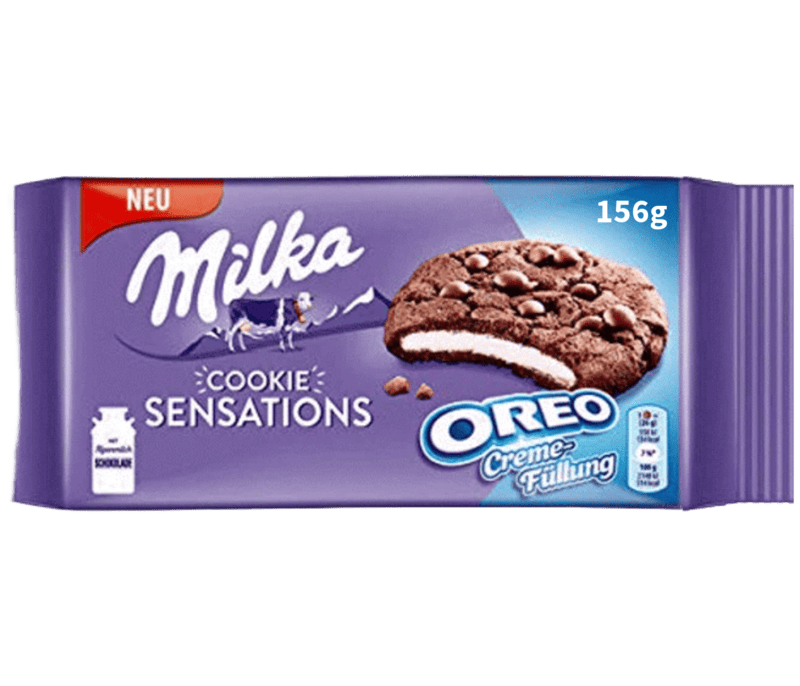 Milka Biscuits-Sensations Oreo Cream 156g/12