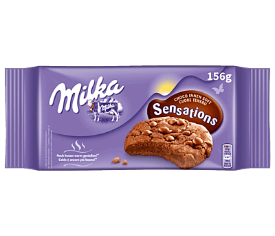 Milka Biscuits-Sensations Soft Inside 156g/12