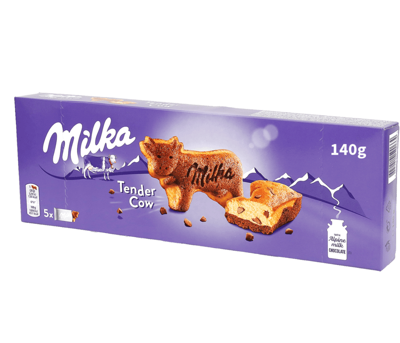 Milka Biscuits-Tender Cow 140g/16 Milka Biscuits-Tender Cow 140g/16