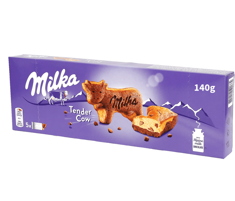 Milka Biscuits-Tender Cow 140g/16