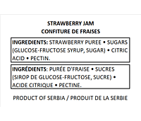 Nectar Jam 450mL 6pack-Strawberry Nectar Jam 450mL 6pack-Strawberry