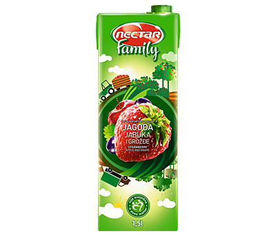 Nectar Family 1.5L 8pack-Strawberry