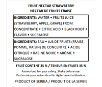 Nectar Family 1.5L 8pack-Strawberry Nectar Family 1.5L 8pack-Strawberry