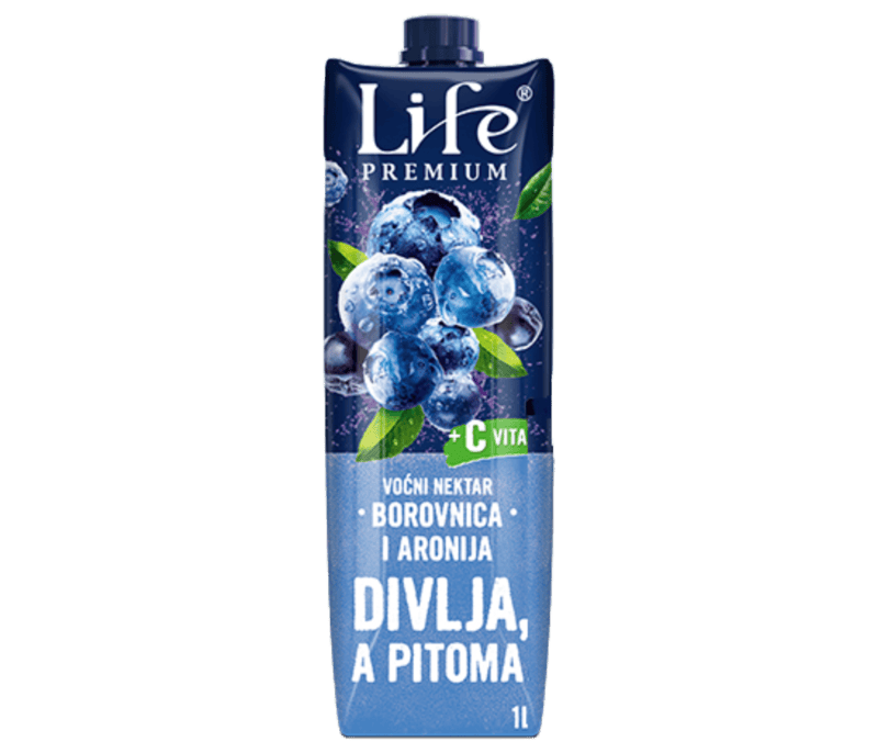 Nectar Life 1L 12pack-Blueberry Nectar Life 1L 12pack-Blueberry