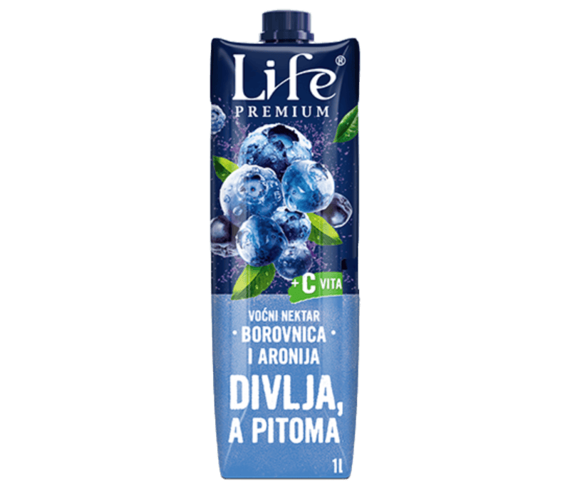 Nectar Life 1L 12pack-Blueberry