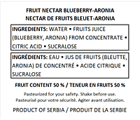 Nectar Life 1L 12pack-Blueberry Nectar Life 1L 12pack-Blueberry