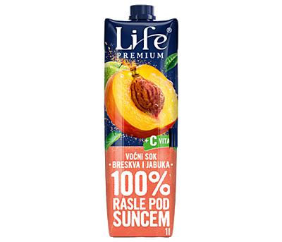 Nectar Life 1L 12pack-Peach