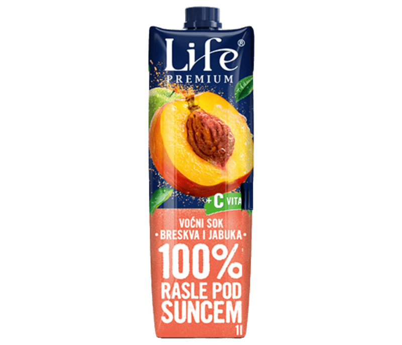 Nectar Life 1L 12pack-Peach