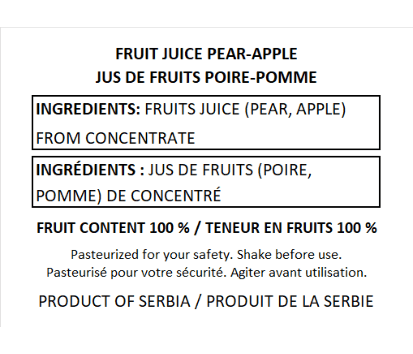 Nectar Life 1L 12pack-Pear Nectar Life 1L 12pack-Pear