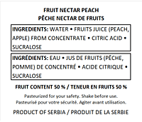 Nectar Tetra Edge 200mL 24pack-Peach Nectar Tetra Edge 200mL 24pack-Peach
