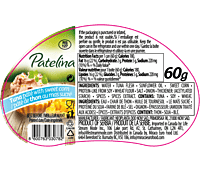 Neoplanta-Tuna Pate with Corn Patelina/Neoplanta 60g/12