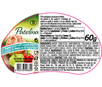 Neoplanta-Tuna Pate with Vegetables Patelina/Neoplanta 60g/12