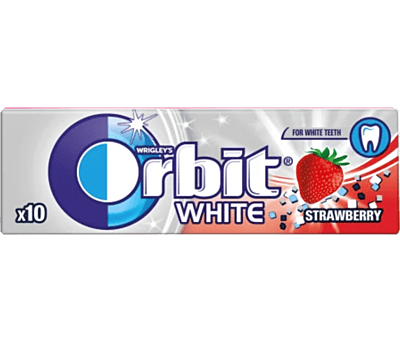 Orbit 14g/30-Strawberry White