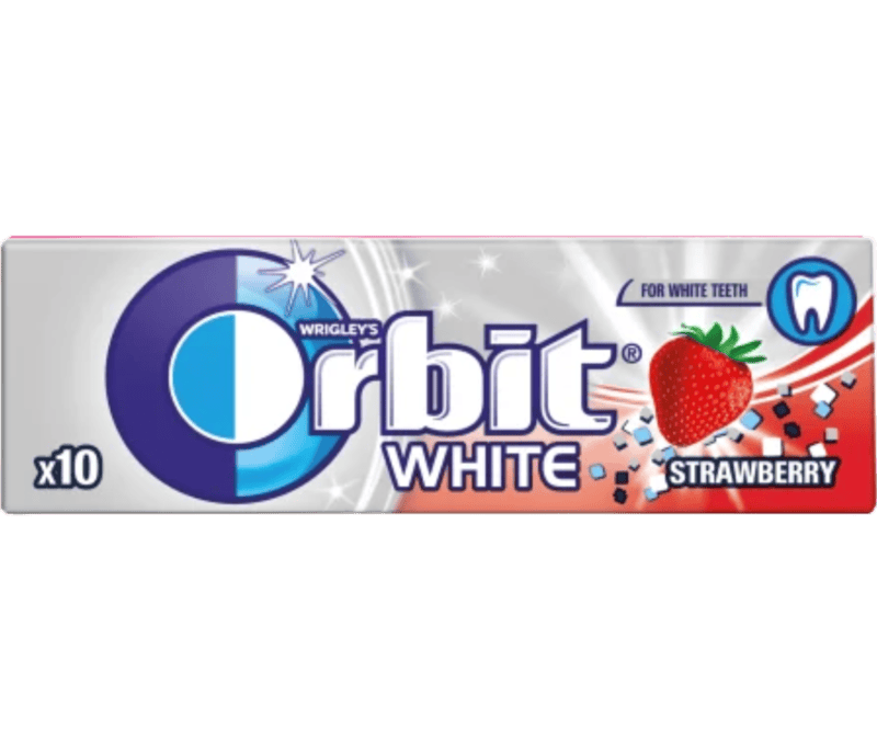 Orbit 14g/30-Strawberry White Orbit 14g/30-Strawberry White