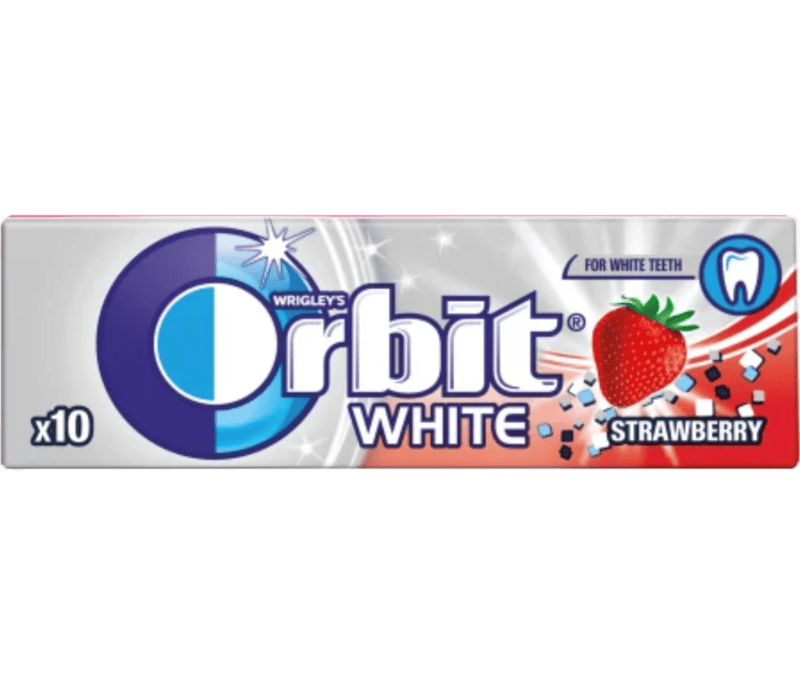 Orbit 14g/30-Strawberry White