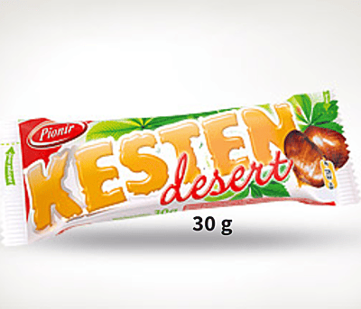 PIONIR - Chestnut Desert Bar 30g/24 KESTEN DESERT