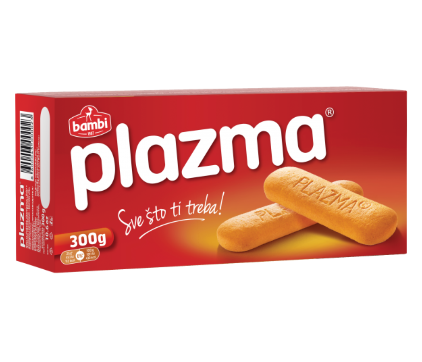 Wafers-Keks Plazma 300g/24
