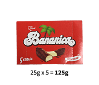 Stark - Chocolate Covered Dessert Banana Flavor 125g/32 - KREM BANANICA Stark - Chocolate Covered Dessert Banana Flavor 125g/32 - KREM BANANICA