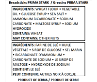 Stark - Grissini 40g/64 PRIMA STAPICI Stark - Grissini 40g/64 PRIMA STAPICI