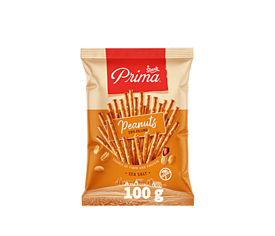 Stark - Grissini with Peanut Butter Filling 100g/30 PRIMA STAPICI