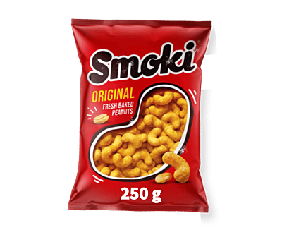 Stark - Corn-Peanut Puffs 250g/16 - SMOKI