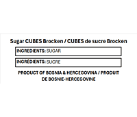 Sugar CUBES Brocken 750g/12