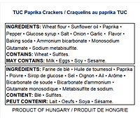 TUC Crackers-Paprika 100g/24