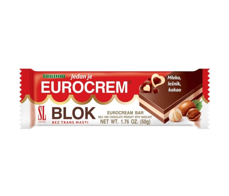 Takovo - Cocoa Bar 50g/35 - EUROKREM BLOK