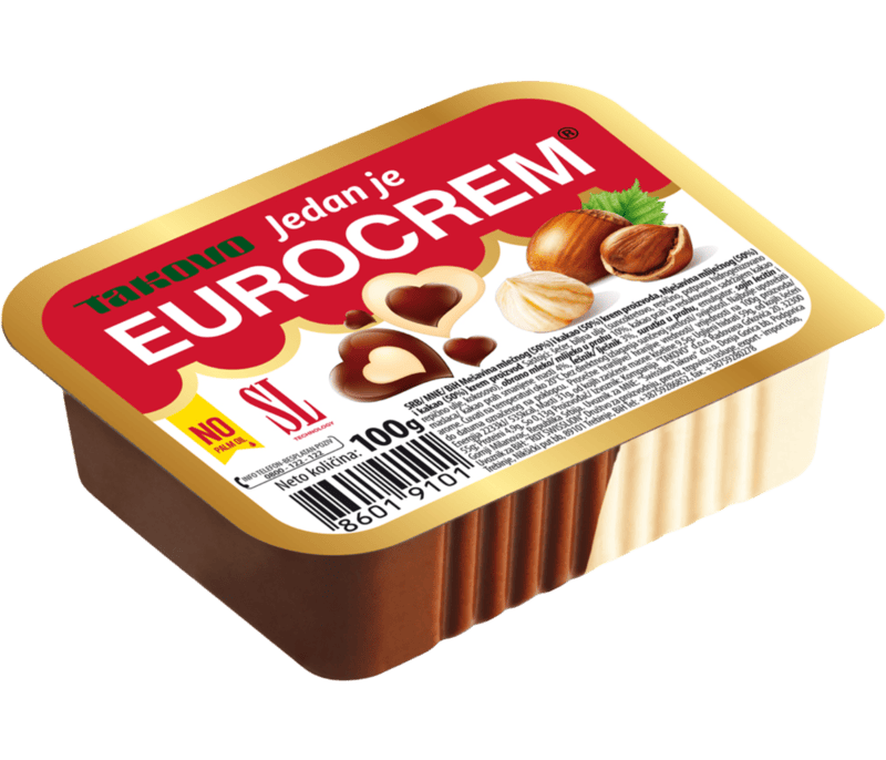 Takovo - Cocoa-Hazelnut Spread 100g/36 - EUROKREM