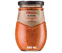 Vitaminka - AJVAR Pepper Spread - HOT 560 mL/6