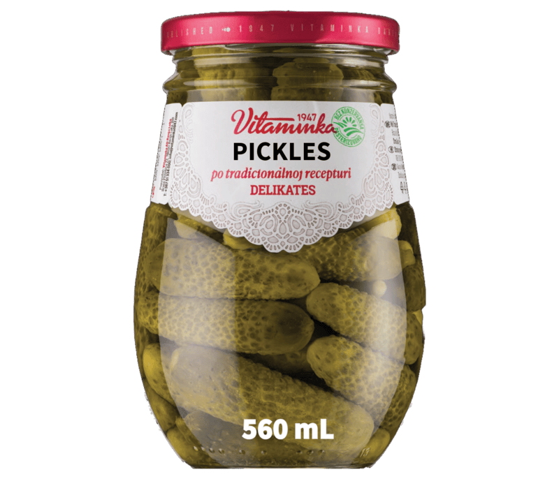 Vitaminka - PICKLES Cornichons - 560 mL/6