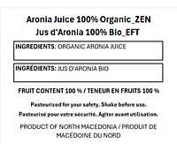 Zen Organic ARONIA-700 mL/6 Zen Organic ARONIA-700 mL/6
